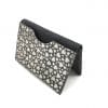 porte cartes cuir upcyclé coeurs