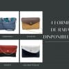 Rabat de sac interchangeable en cuir