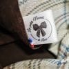 sac cabas Tartan et cuir origami