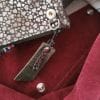 sac cabas Tartan et cuir origami