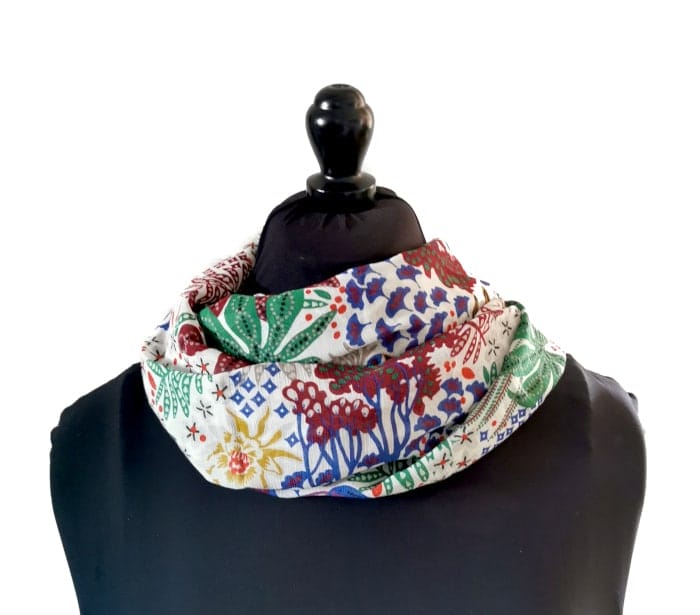 snood en soie costa rica