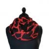 snood en soie motif girafe