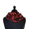 snood en soie motif girafe