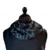snood en soie motif girafe