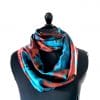 snood en soie camouflage
