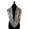 foulard en soie upcyclée motifs abstraits