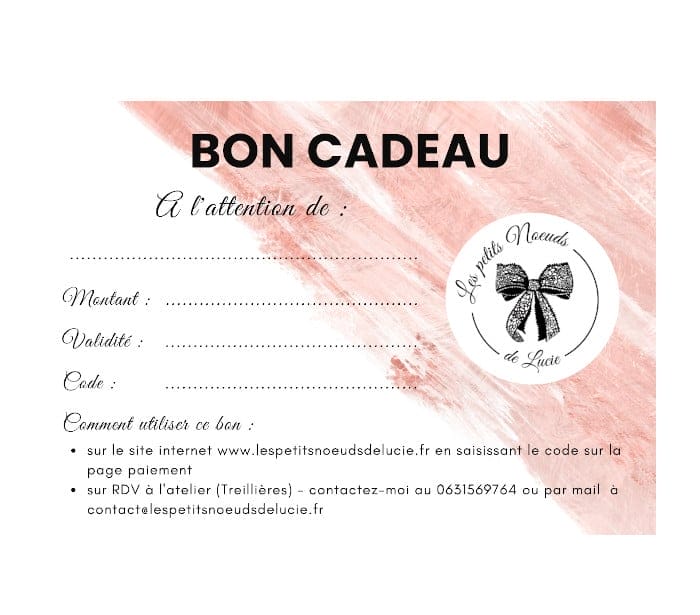carte cadeau