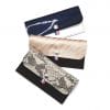 pochette porte-monnaie en cuir upcyclé