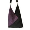 sac origami JACQUARD GEOMETRIQUE 2 sac cabas jacquard et cuir origami