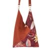 sac cabas Toile et cuir origami
