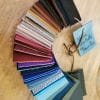 Etiquette bagage en cuir personnalisable