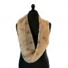 foulard soie grandes étoiles creme