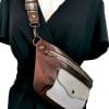 sac banane cuir