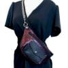 sac banane cuir