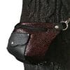 sac banane cuir