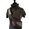 sac banane cuir