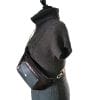 sac banane cuir