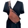 sac banane cuir