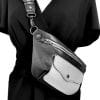 sac banane cuir