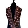 Echarpe Miss Sarah Erable rose ERMSP-092 rose 3 Foulard en soie - Erable