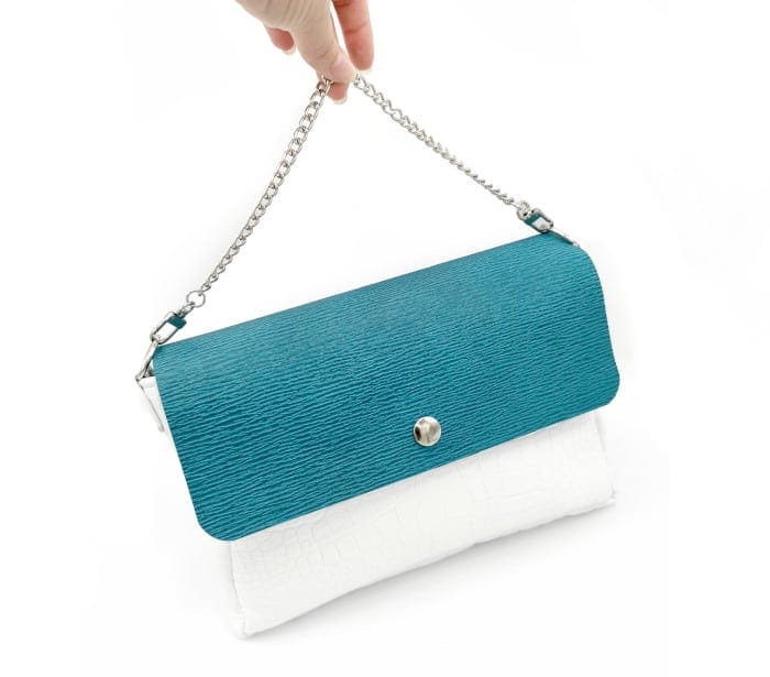 Corps de sac cuir à rabat interchangeable
