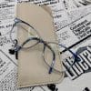 étui à lunettes homme en cuir