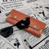 Etui lunettes Ernest rouille-caramel 2 étui à lunettes homme en cuir