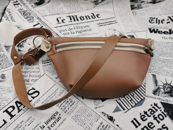 sac banane homme en cuir made in france
