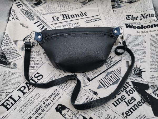 sac banane homme en cuir made in france