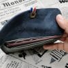 pochette pour papiers d'identité homme en cuir
