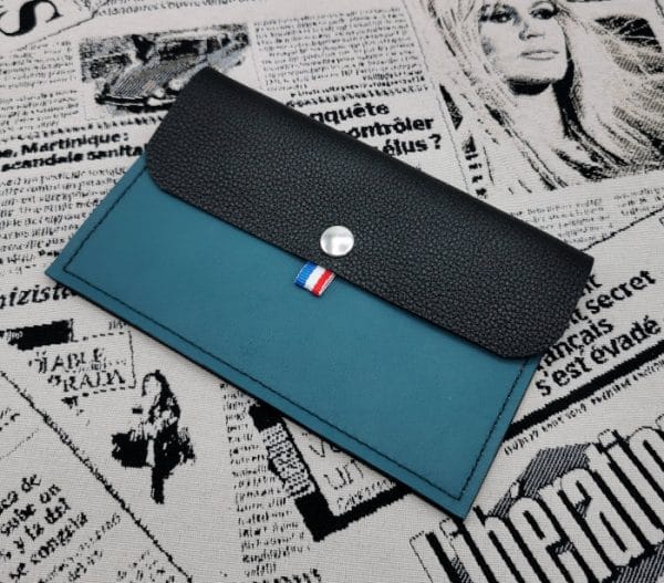pochette pour papiers d'identité homme en cuir