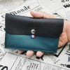 pochette pour papiers d'identité homme en cuir