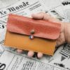pochette pour papiers d'identité homme en cuir