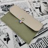 pochette pour papiers d'identité homme en cuir
