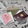 pochette pour papiers d'identité homme en cuir