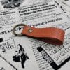 Porte clef homme en cuir fabrication française