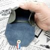 porte monnaie homme en cuir Basile