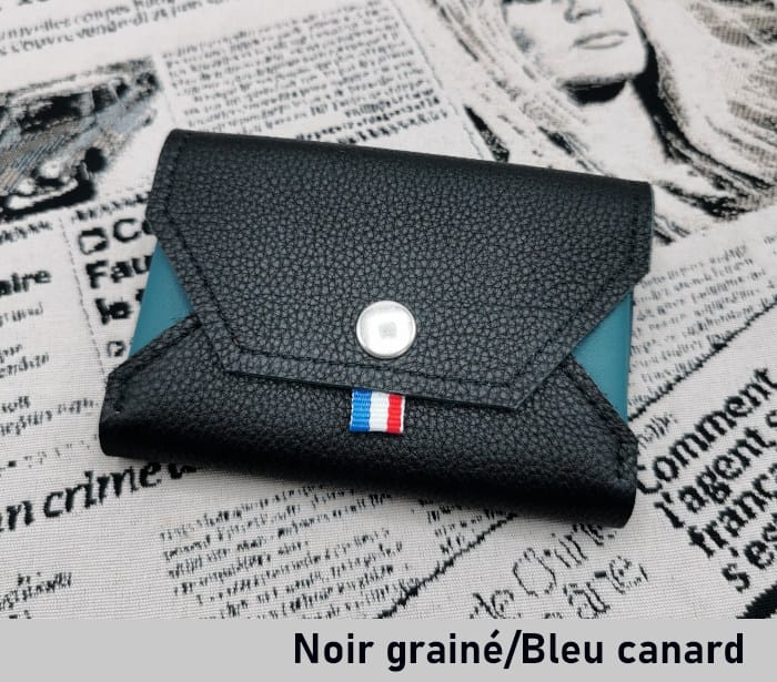 porte monnaie homme en cuir Basile