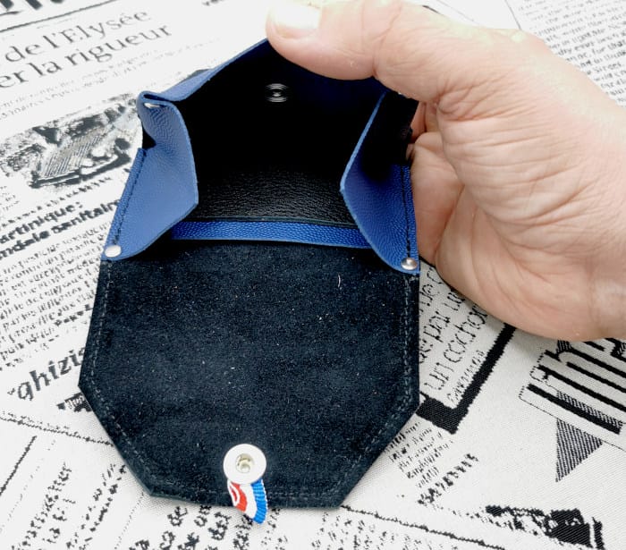 porte monnaie homme en cuir Basile