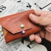 porte monnaie homme en cuir