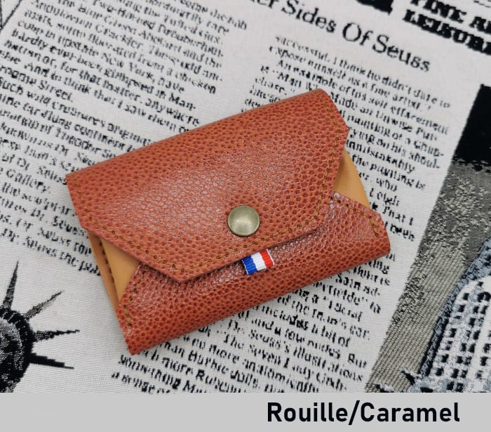 porte monnaie homme en cuir Basile