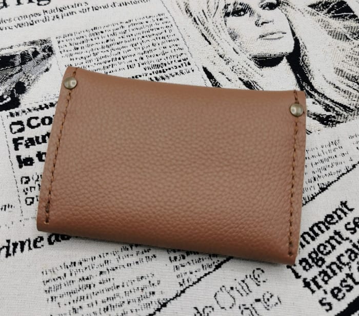 porte monnaie homme en cuir Basile