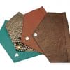 Rabat de sac interchangeable en cuir