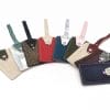 etiquette bagage en cuir
