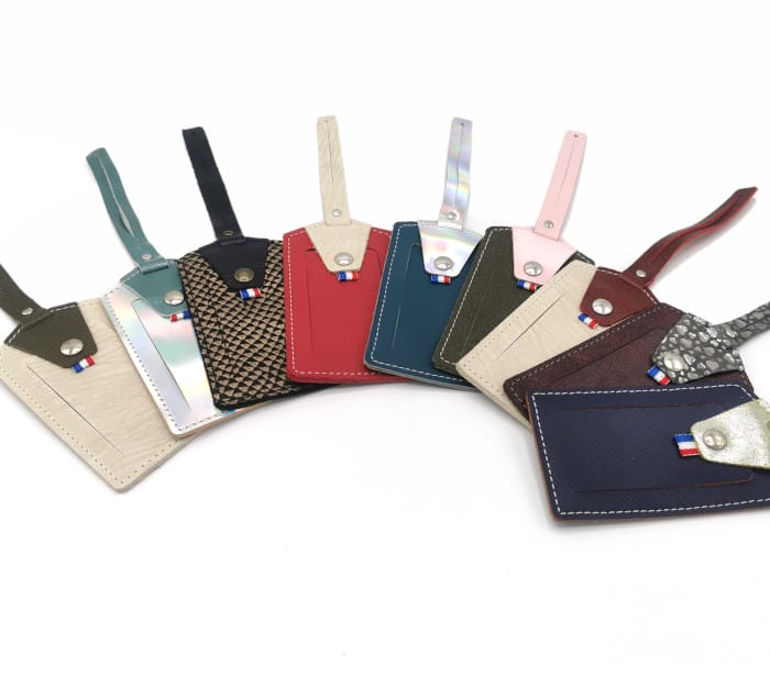 Étiquette à Bagages En Cuir Vintage Tommy Bahama, Neuve