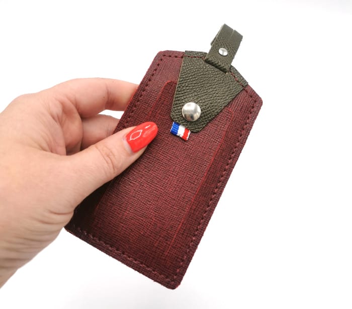 Étiquette à Bagages En Cuir Consuela - Fabriquée Au Mexique - Vibrant Et Coloré