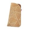 etui à lunettes Esther femme doré geométrique 2 etui lunettes cuir femme les petits noeuds de Lucie