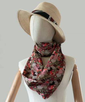 Foulard en soie - Sakura