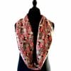 Echarpe Miss Sarah sakura ERMSHC-122 3 foulard en soie fleurs japonaises