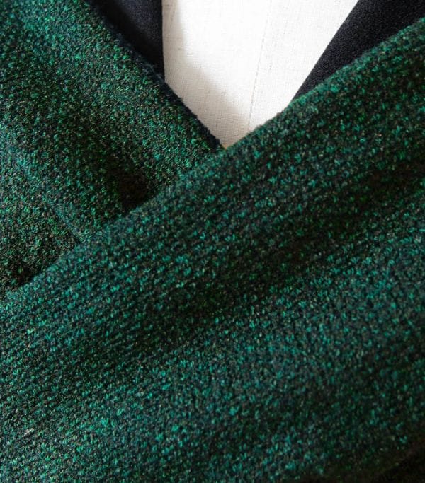 etole mariage chauffe épaules maille verte